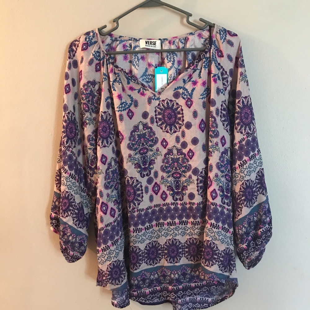 Stitch fix billow sleeve top
